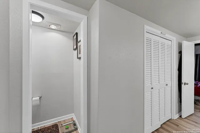a view of a bathroom with a sink