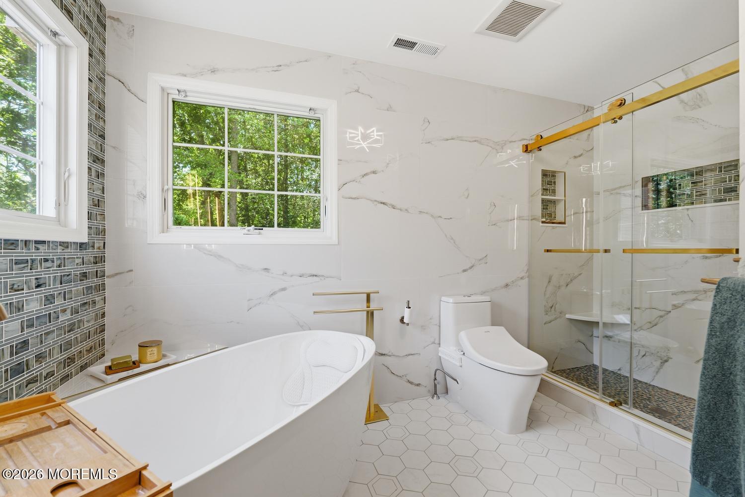 7 Cherry Tree Lane Cream Ridge, NJ 08514 - Photo 24 of 47 a bathroom with a sink toilet and shower