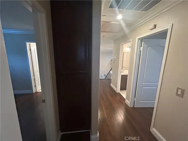 a couple of flower plants in front of house