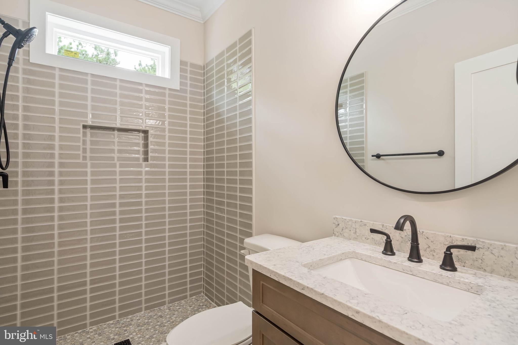 38697 Fred Hudson Road Bethany Beach, DE 19930 - Photo 50 of 51 a bathroom with a sink a toilet and mirror