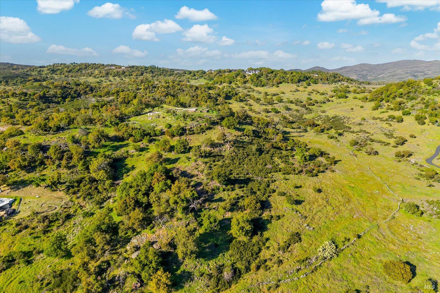 2355 Atlas Peak Road Napa, CA 94558 - Photo 12 of 24 Aerial view looking north / east over the parcel