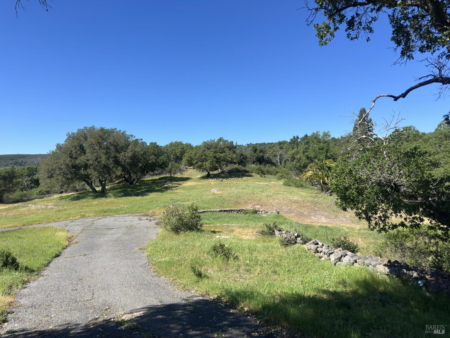 2355 Atlas Peak Road Napa, CA 94558 - Photo 19 of 24 Northern view overlooking the meadow---former guest house to the right