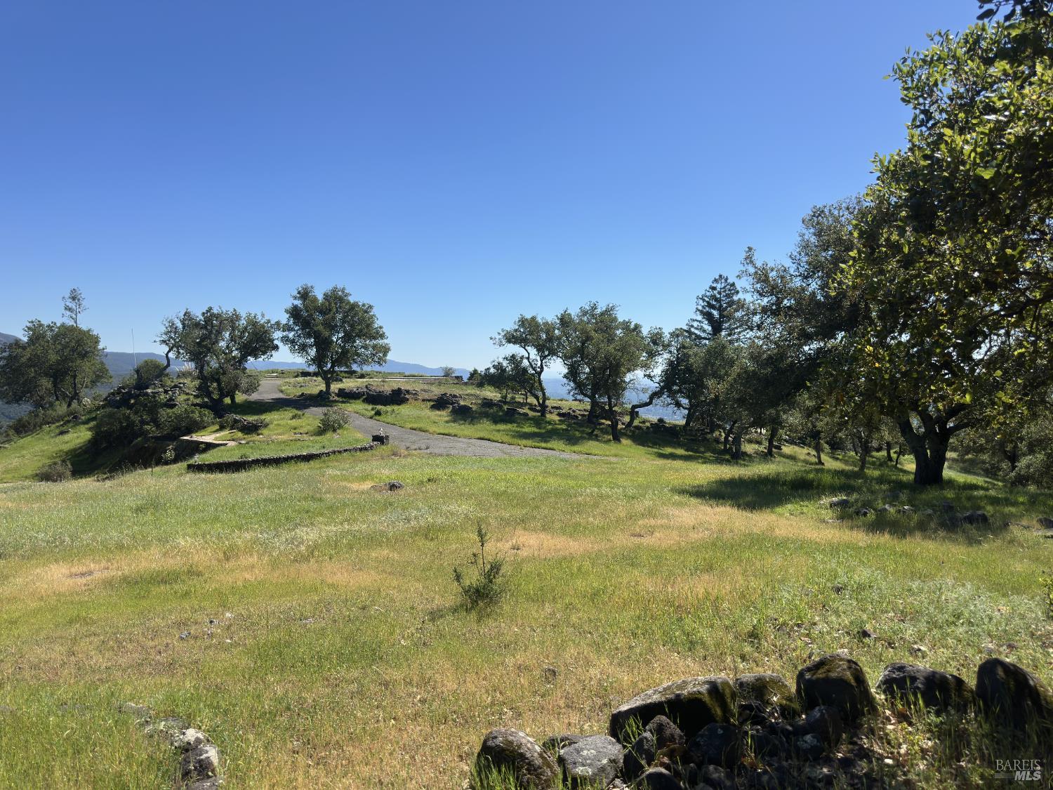 2355 Atlas Peak Road Napa, CA 94558 - Photo 22 of 24 Southern view from top of the meadow towards the knoll building site