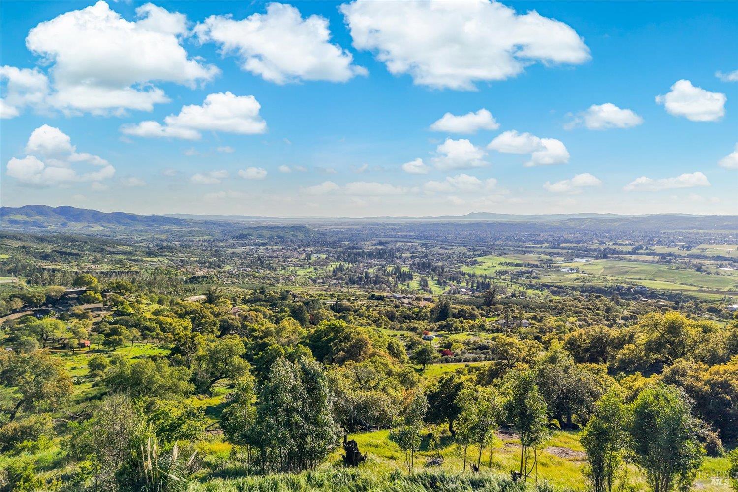 2355 Atlas Peak Road Napa, CA 94558 - Photo 3 of 24 Views south over Napa, to San Francisco Bay & Mt. Tamalpais