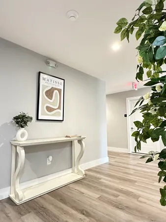 a view of a entryway