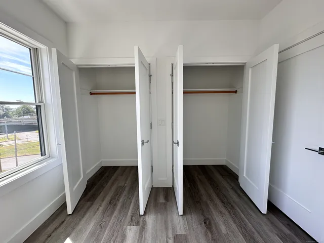 a view of wooden floor in a room