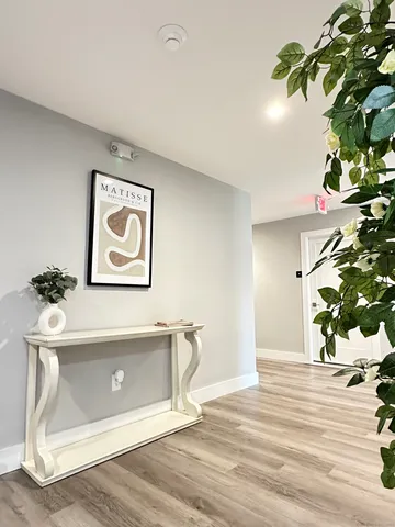 a view of a entryway