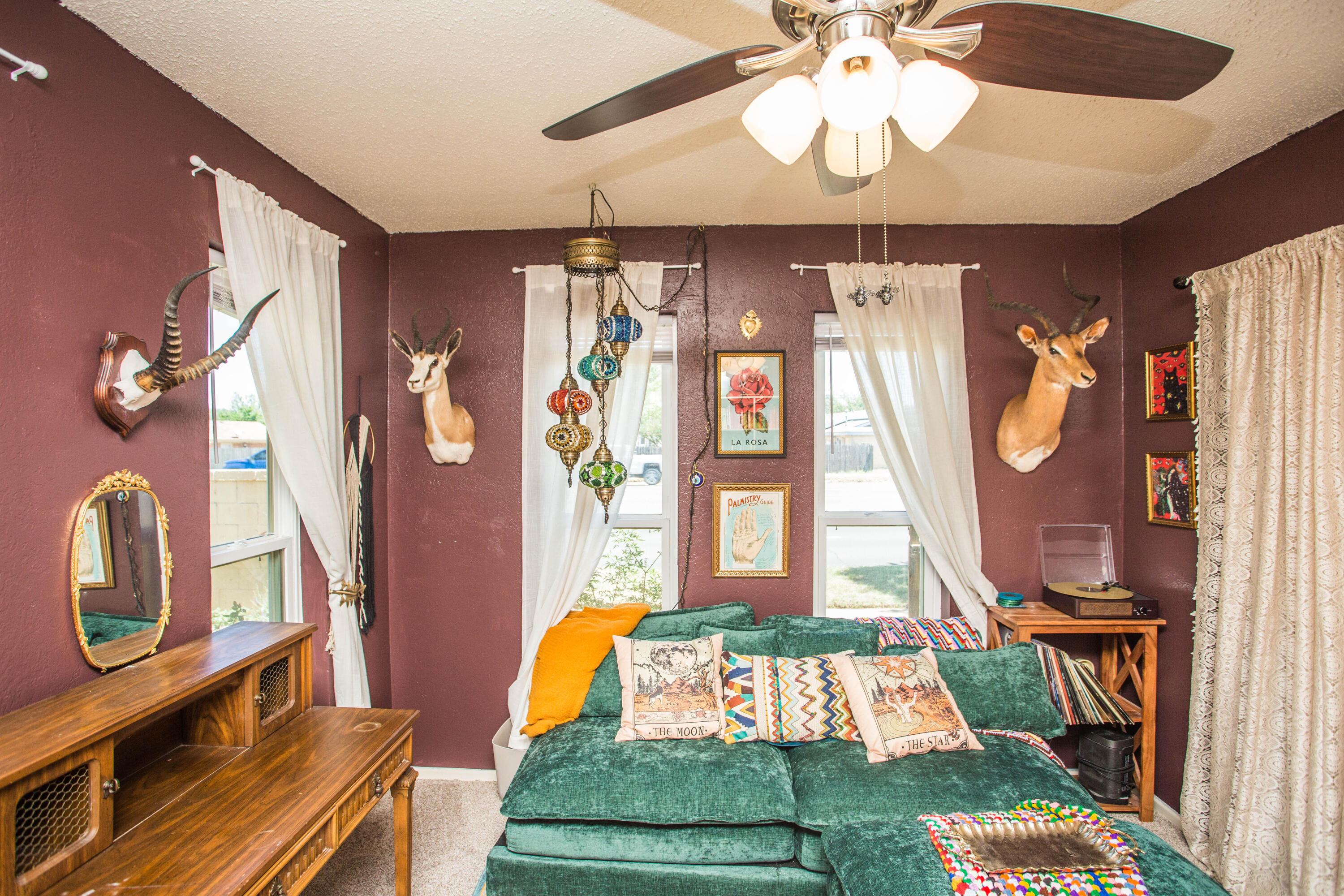 5202 44th Street Lubbock, TX 79414 - Photo 41 of 51 a living room with a bed furniture and a window