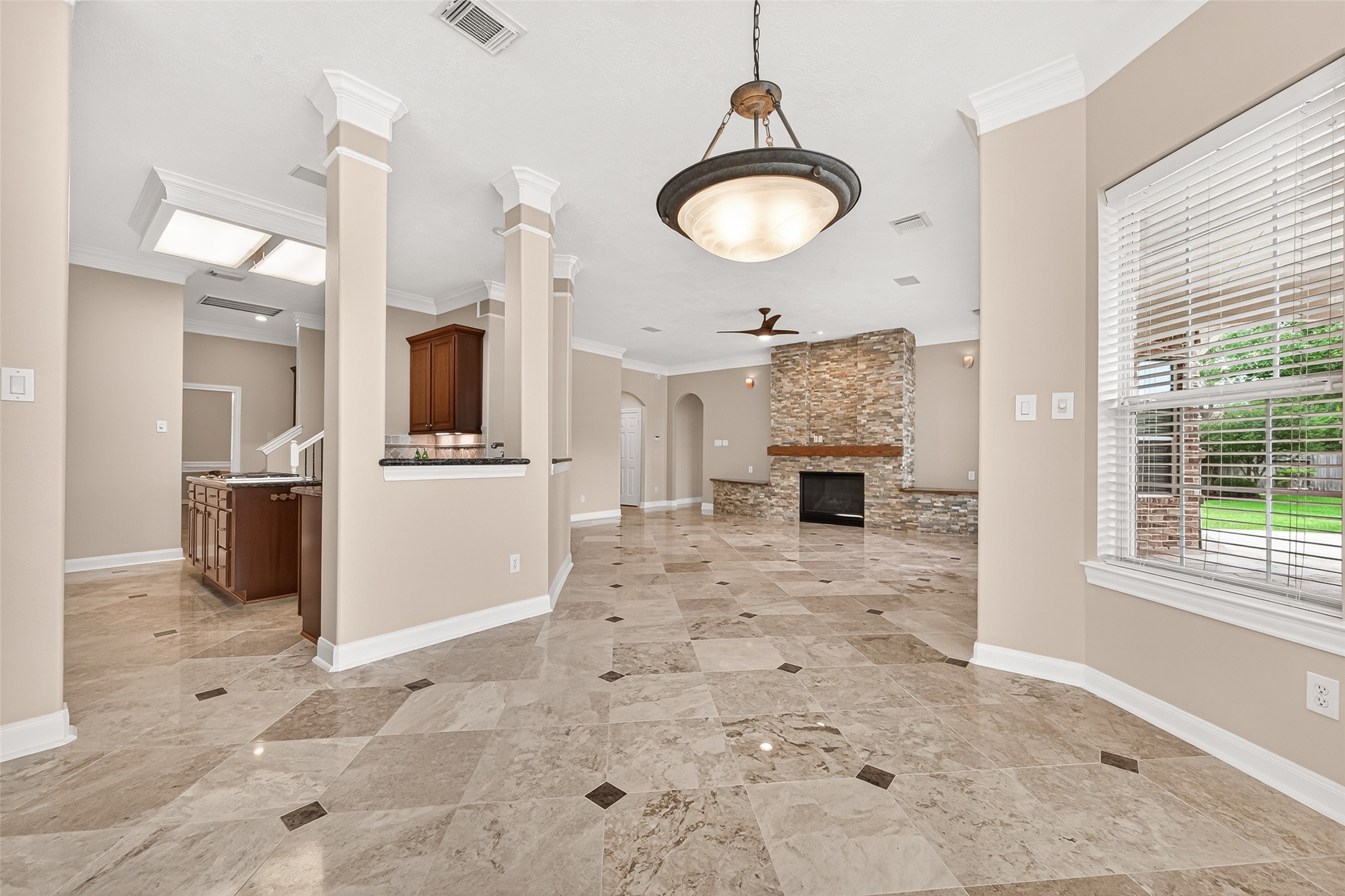 4203 Deforest Ridge Circle Katy, TX 77494 - Photo 49 of 50 Open floorplan with great flow from family room, casual dining and kitchen!