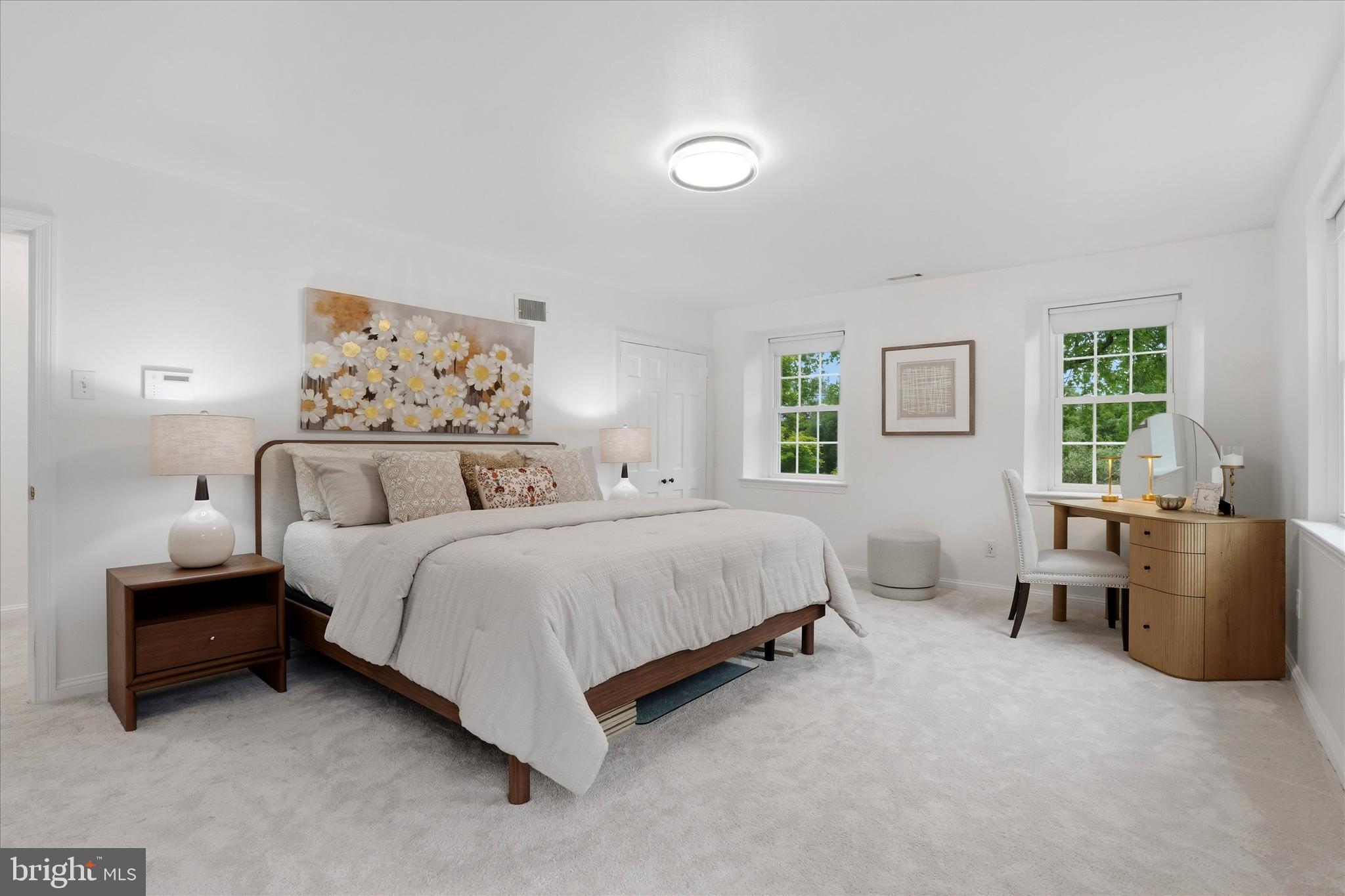 518 Winding Way Merion Station, PA 19066 - Photo 20 of 40 Primary Bedroom with Two Closets