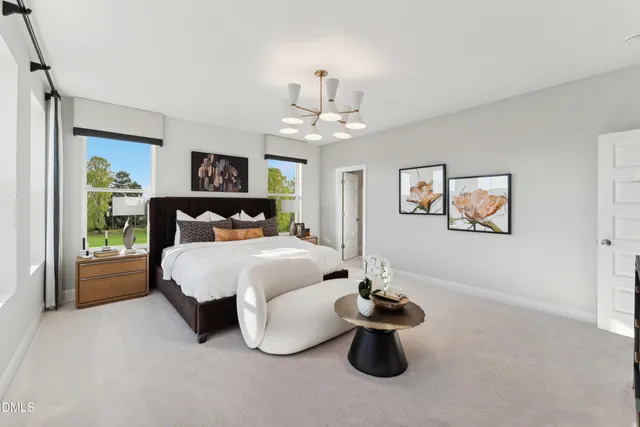 a view of a building and a street