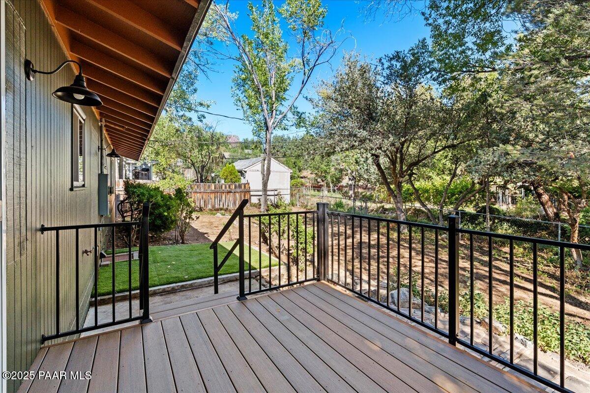 1810 Meadowbrook Road Prescott, AZ 86303 - Photo 27 of 31 25-Backyard Deck