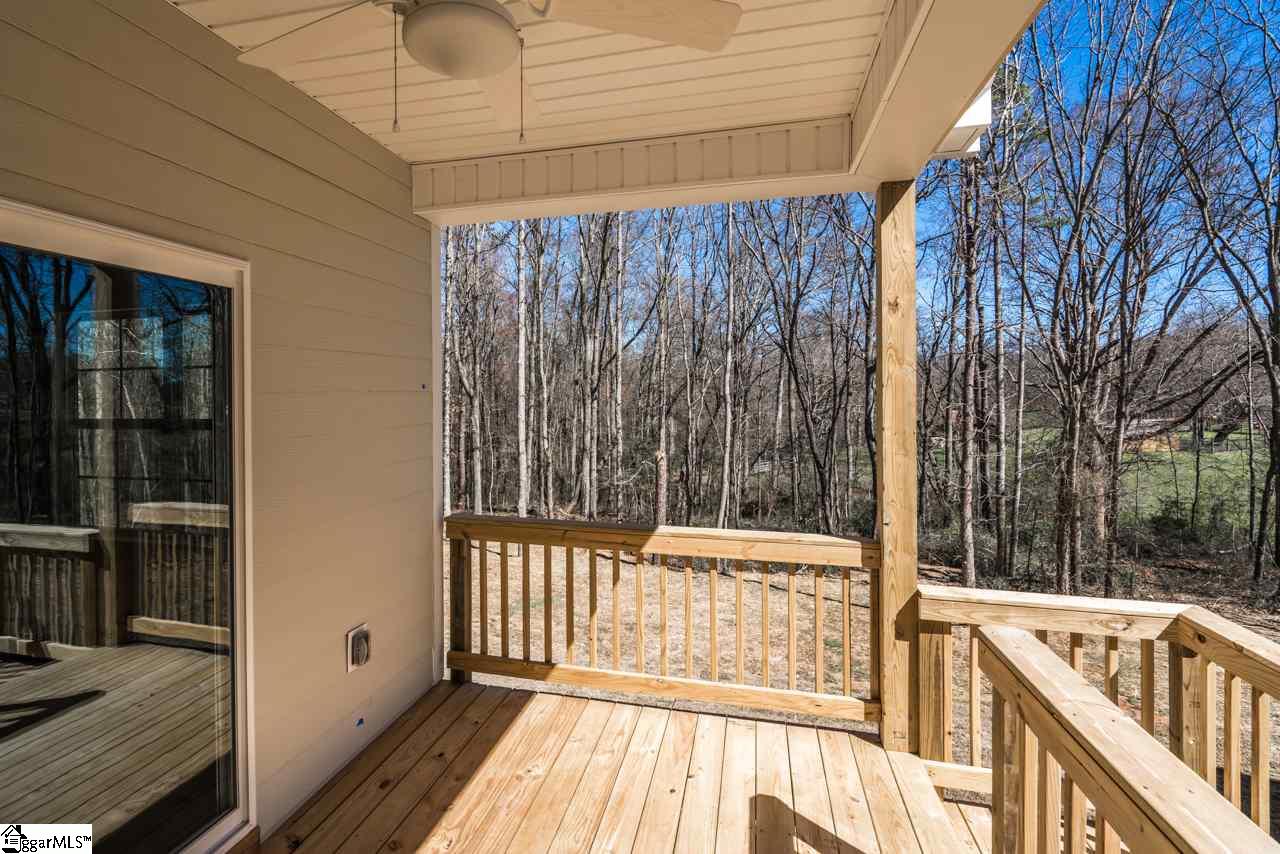216 Donemere Way Fountain Inn, SC 29644 - Photo 28 of 32 Covered deck with ceiling fan & light