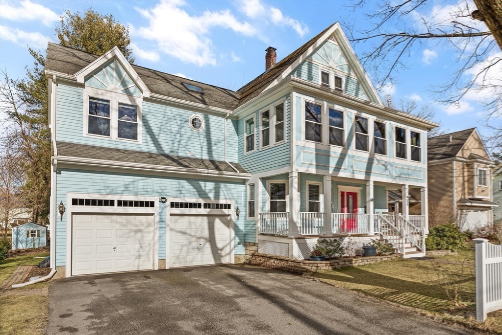 59 Reed Street Lexington, MA 02421 - Photo 2 of 32 front view of a building with a street view