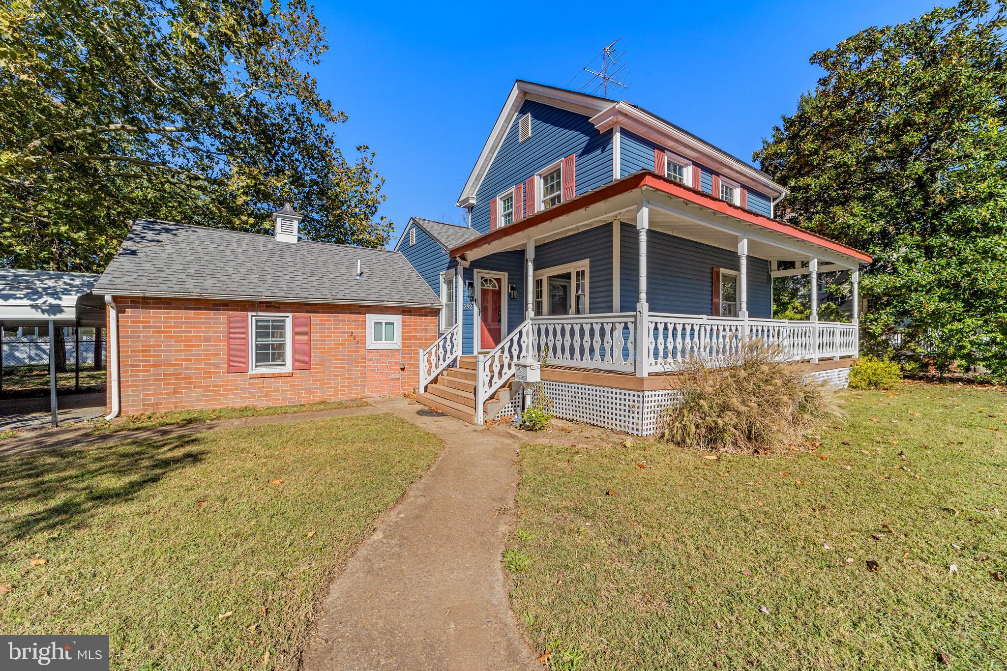 292 C Street Carneys Point, NJ 08069 - Photo 2 of 37 a front view of a house with a yard