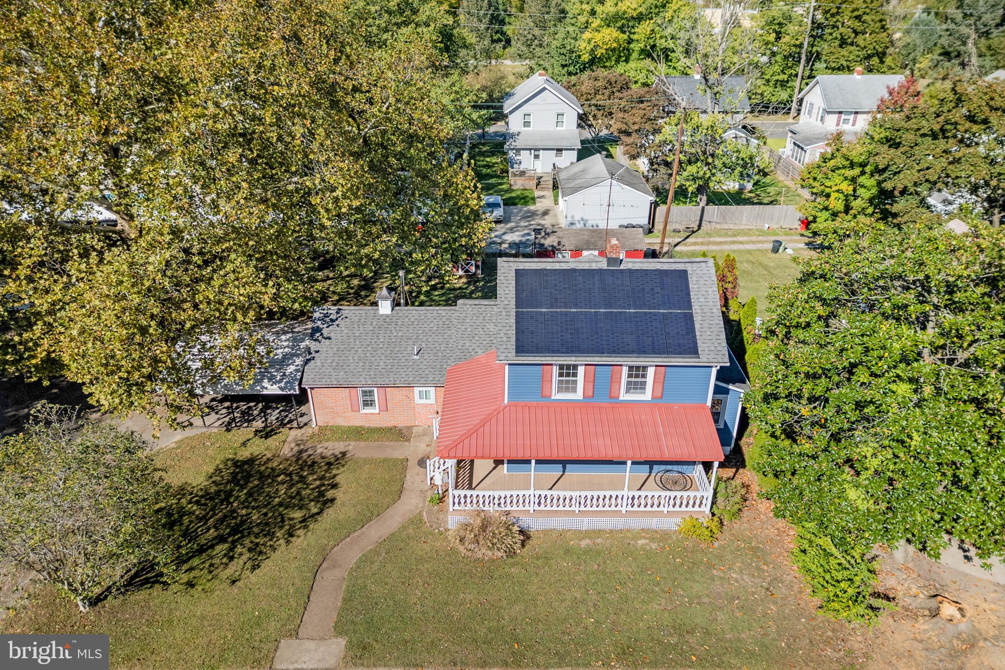 292 C Street Carneys Point, NJ 08069 - Photo 31 of 37 an aerial view of a house with a yard basket ball court and outdoor seating