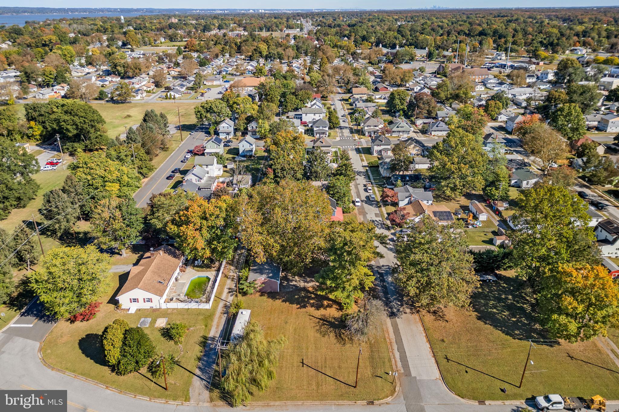 292 C Street Carneys Point, NJ 08069 - Photo 36 of 37 an aerial view of residential houses with outdoor space