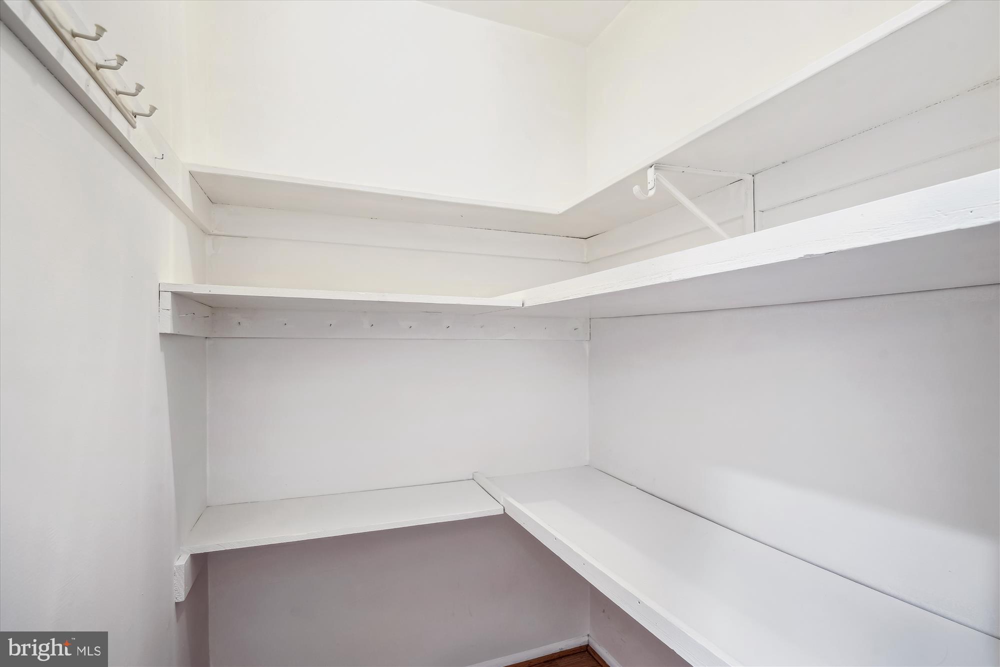9274 Adelphi Road, Unit 202 Hyattsville, MD 20783 - Photo 11 of 25 a view of an empty walk in closet