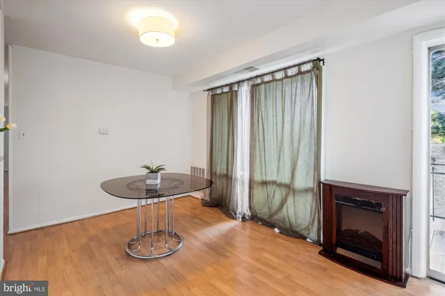 a table with a table and chairs in it