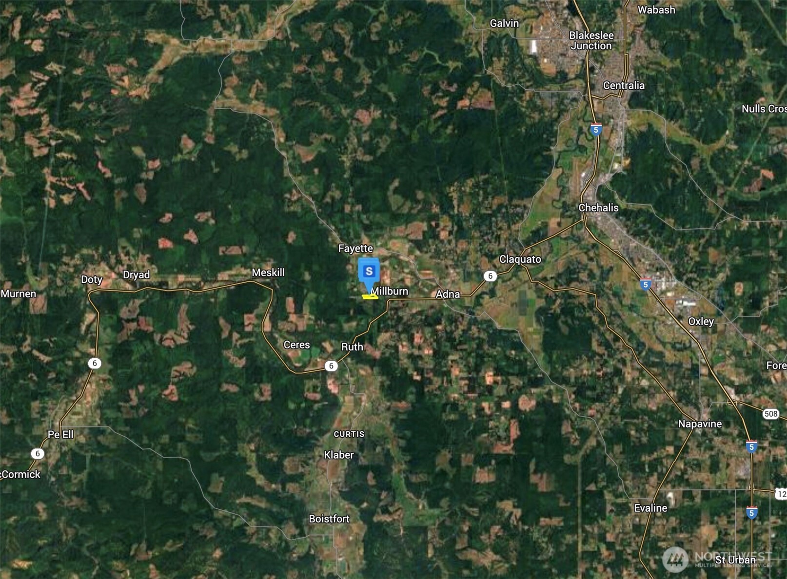 1300 Ceres Hill Road Chehalis, WA 98532 - Photo 4 of 5 a view of a tree