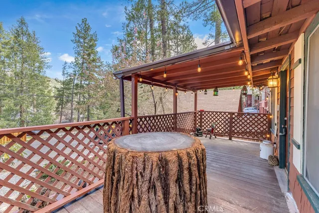 a view of a roof deck