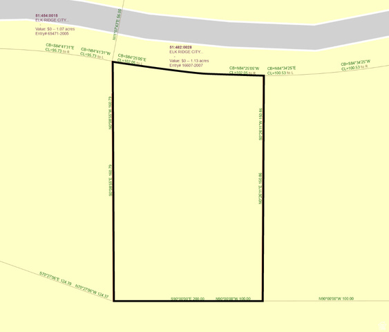 Map / location of property area