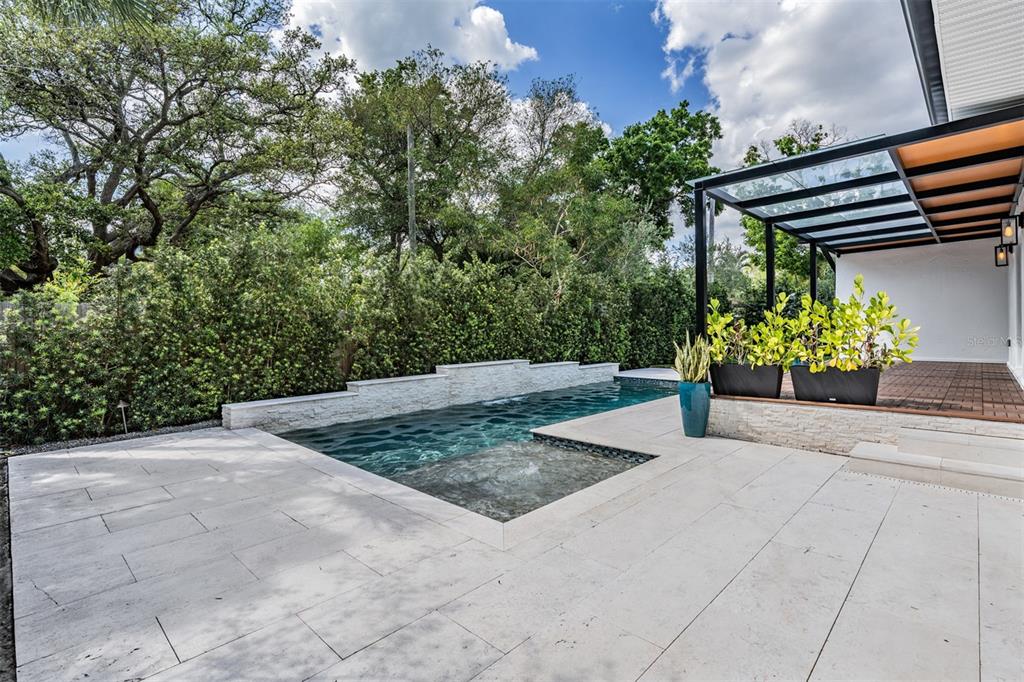 4003 South Shamrock Road Tampa, FL 33611 - Photo 33 of 38 a view of a backyard