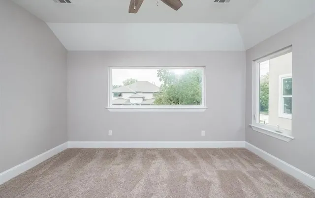 a view of a window in a room