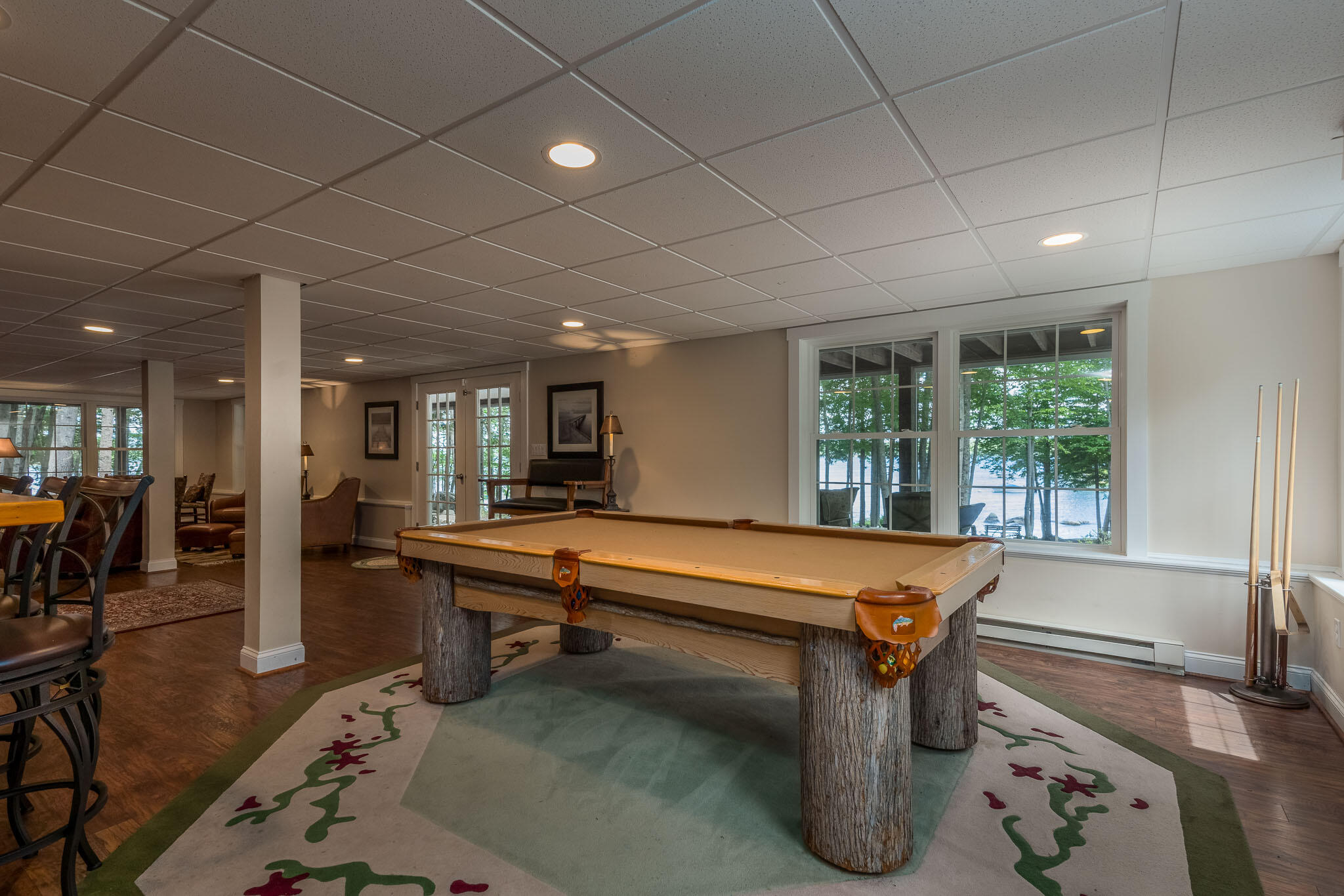 20 Emerald Point Drive Standish, ME 04084 - Photo 41 of 50 Basement Pool Table