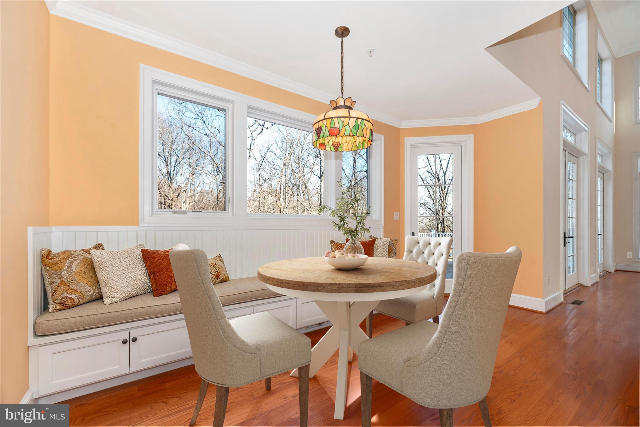 6216 Mt Phillip Road Frederick, MD 21703 - Photo 19 of 58 Virtually Staged Breakfast Nook