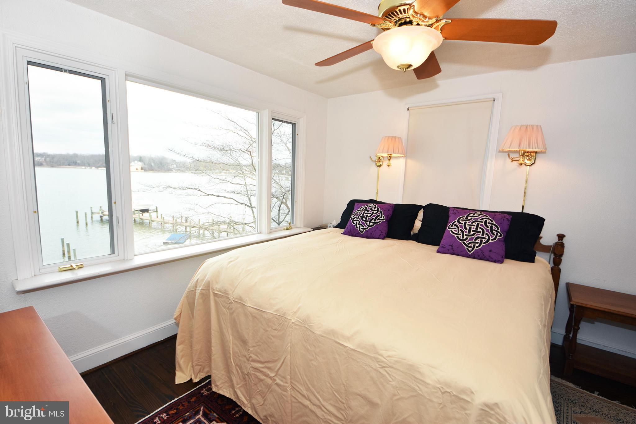 2 Shorewalk Road Riva, MD 21140 - Photo 9 of 15 Master bedroom has a large window facing the water