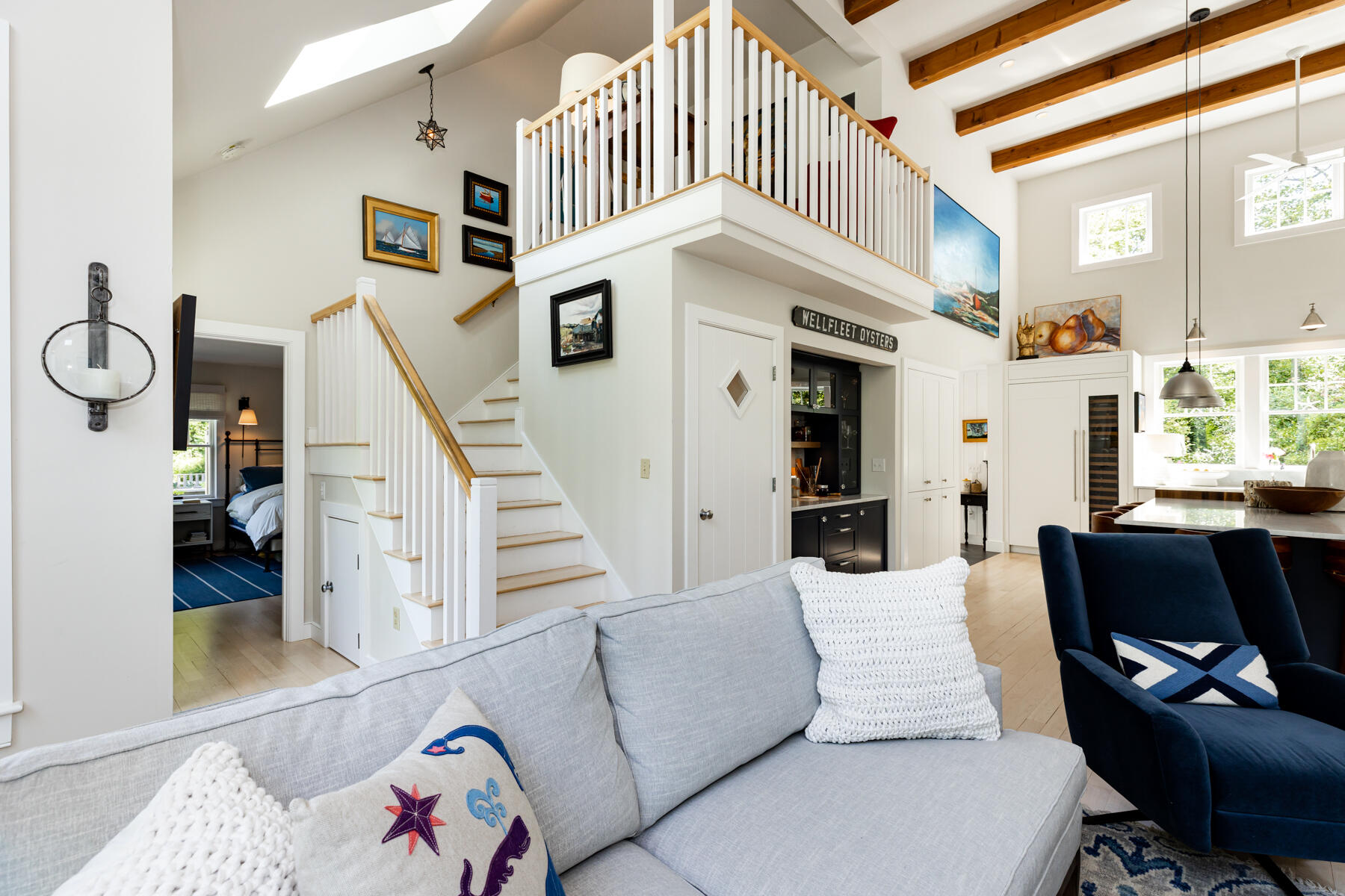 145 Henry's Road Brewster, MA 02631 - Photo 25 of 54 a living room with furniture and a window