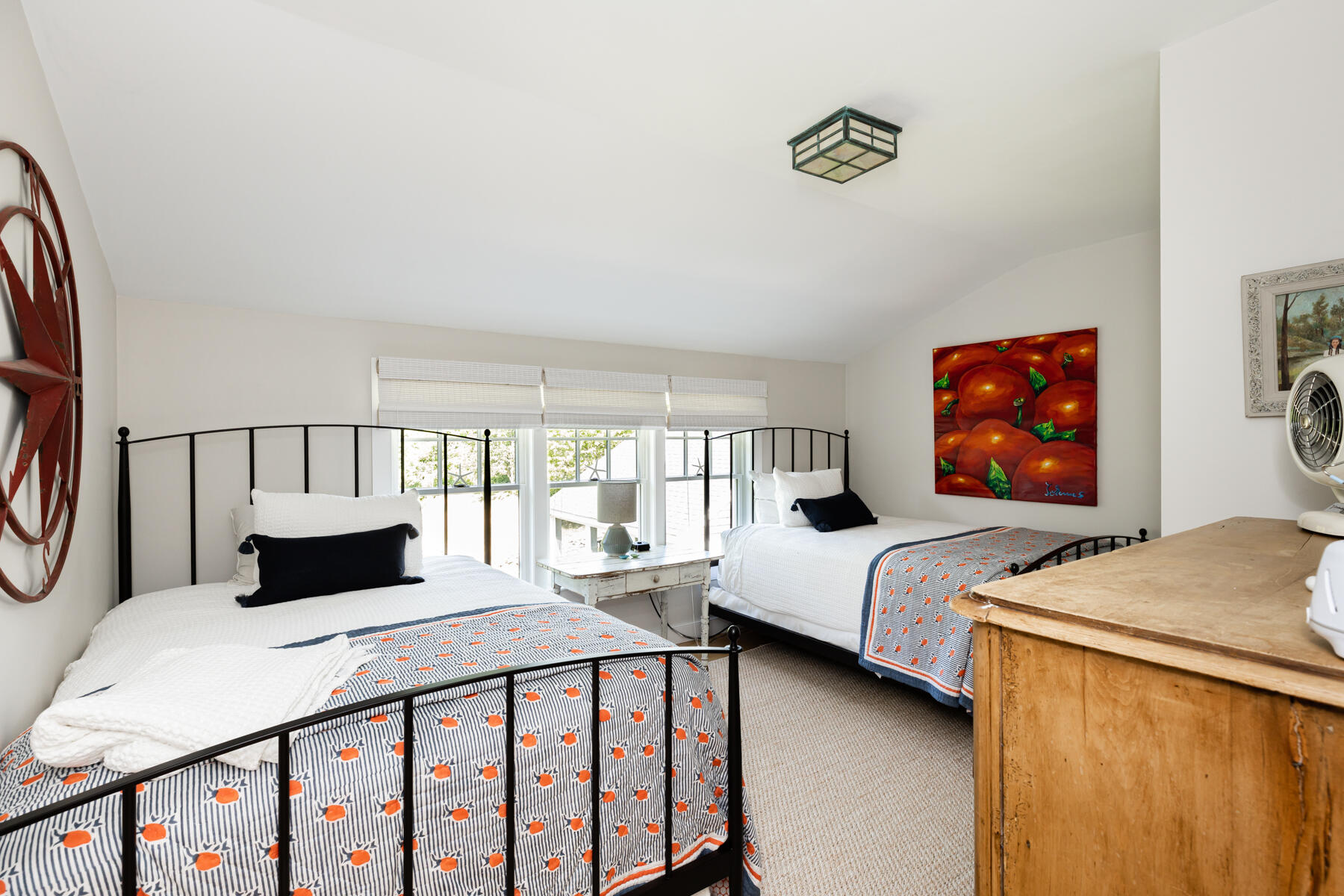 145 Henry's Road Brewster, MA 02631 - Photo 32 of 54 a bedroom with two beds and a window