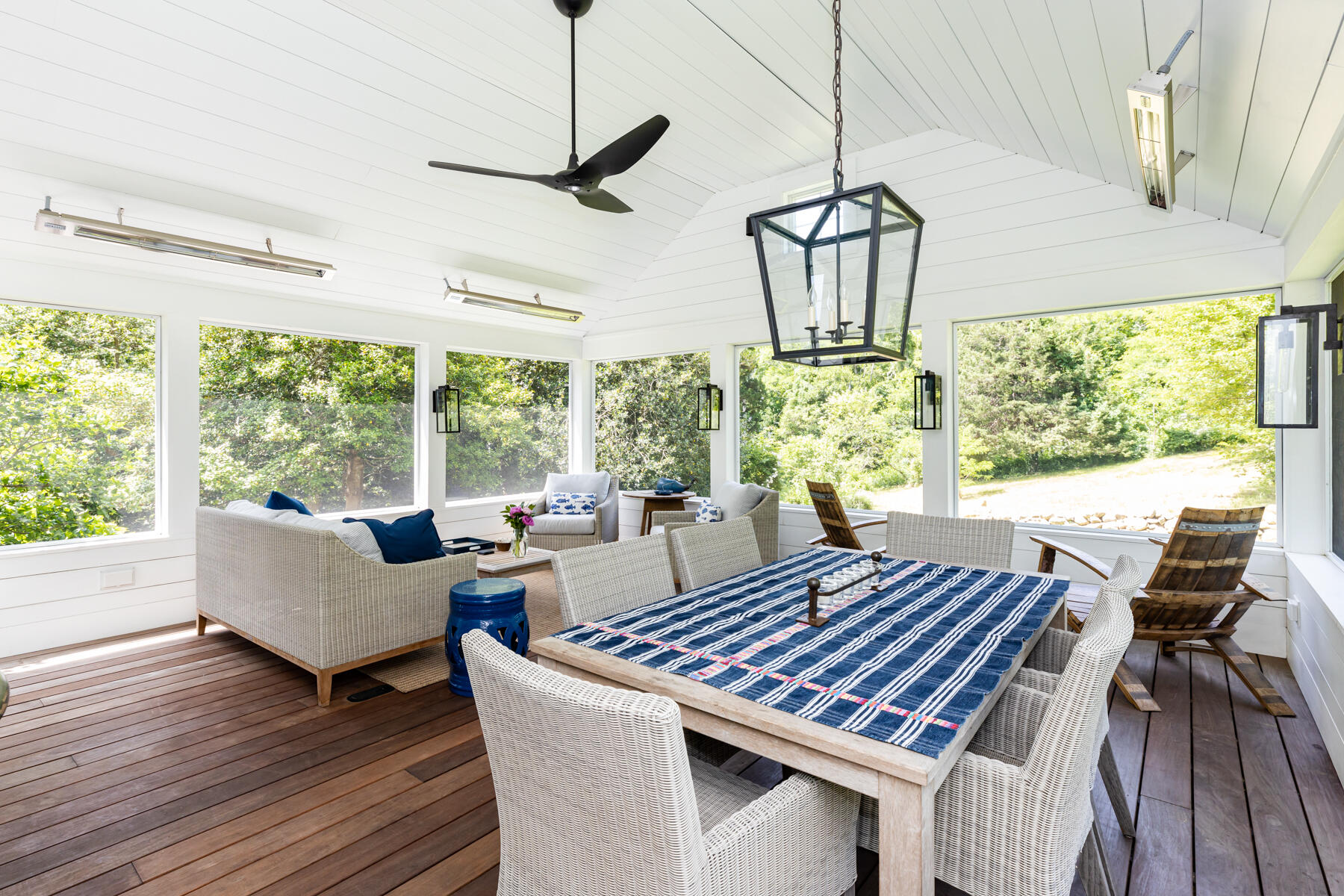 145 Henry's Road Brewster, MA 02631 - Photo 39 of 54 a view of a dining room with furniture window and outside view