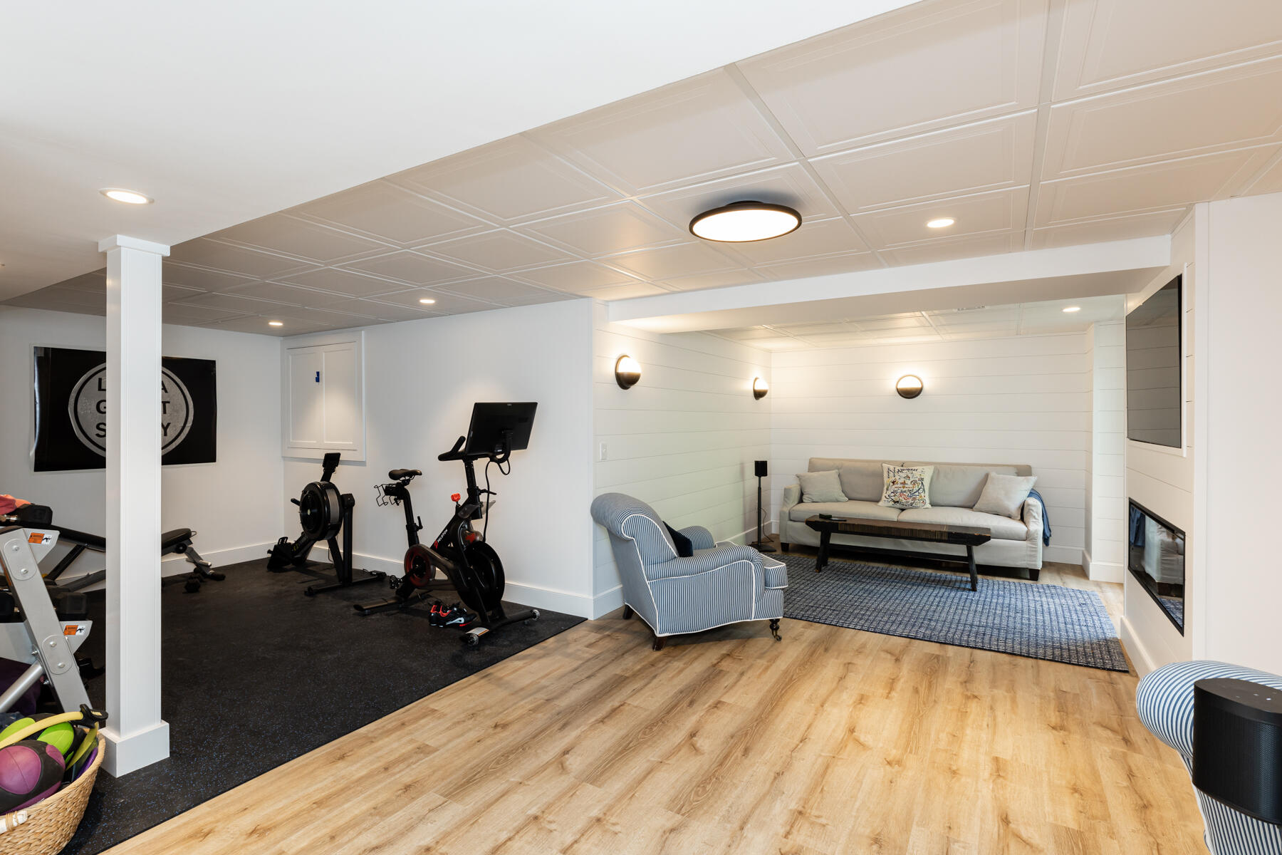 145 Henry's Road Brewster, MA 02631 - Photo 53 of 54 a living room with furniture and a wooden floor