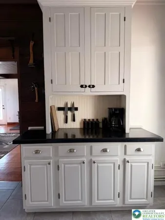 a view of a closet area