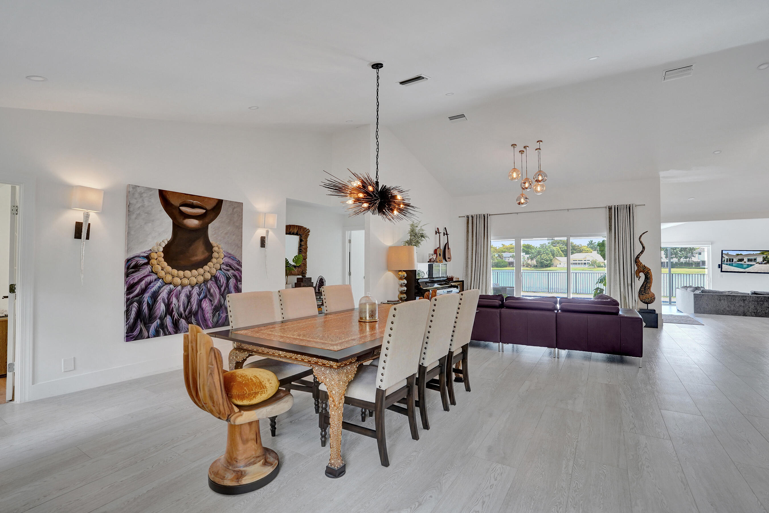 4130 Georges Way Boca Raton, FL 33434 - Photo 15 of 69 a view of a dining room with furniture window and outside view