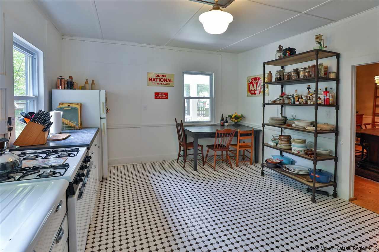 499 County Route 3 Fleischmanns, NY 12430 - Photo 13 of 25 a dining room with furniture and a window