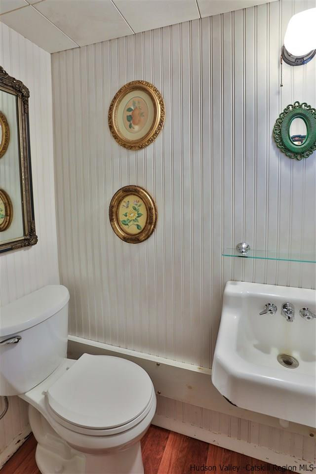 499 County Route 3 Fleischmanns, NY 12430 - Photo 18 of 25 a bathroom with a toilet and a sink