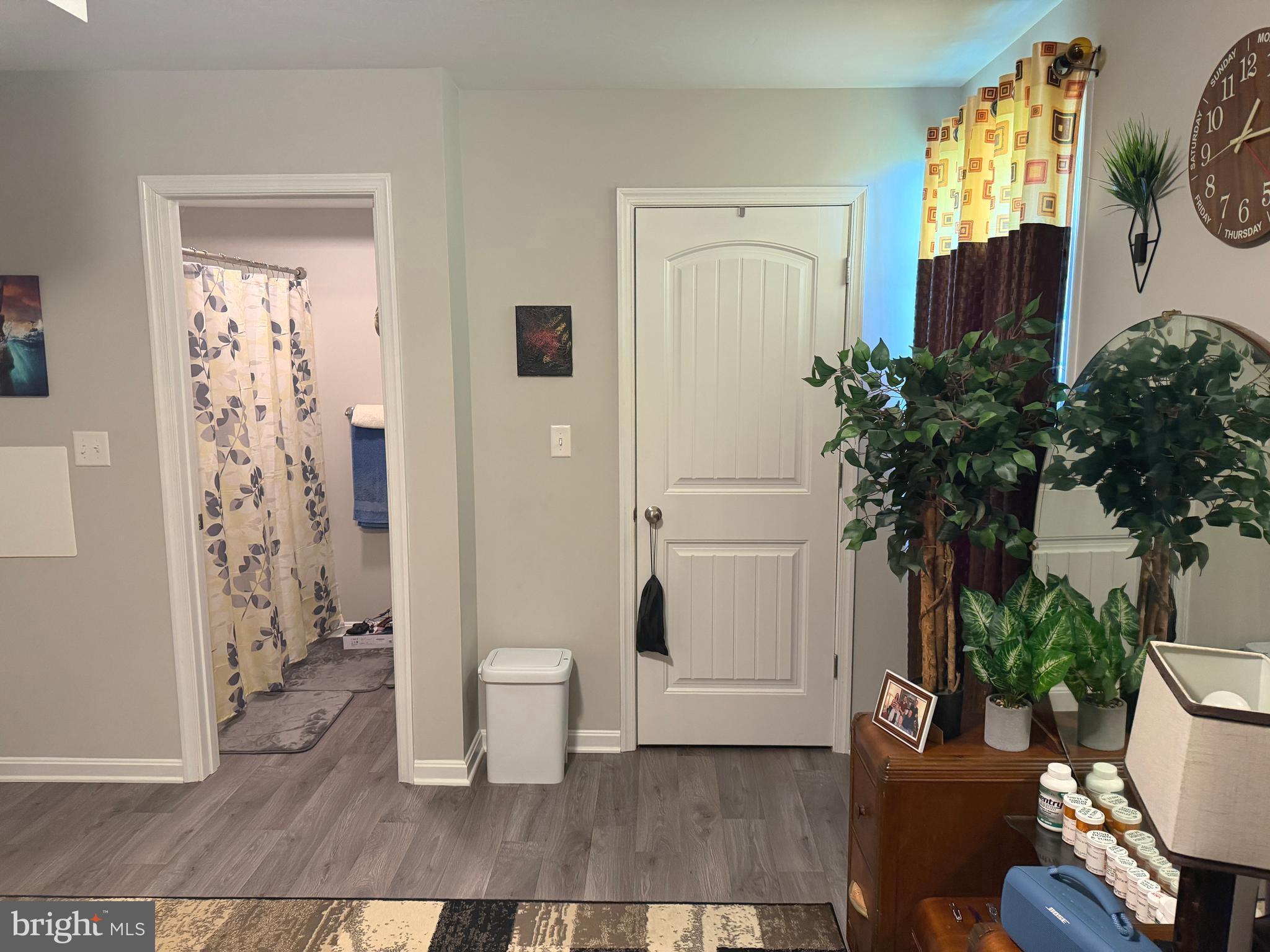 522 Charles Avenue Hanover, PA 17331 - Photo 14 of 59 a view of a hallway with wooden floor and a potted plant