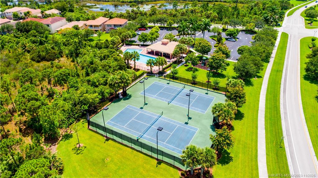 5321 Southeast Jennings Lane Stuart, FL 34997 - Photo 19 of 19 an aerial view of residential house with swimming pool
