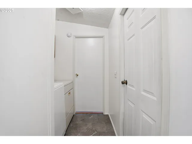 a view of outdoor space with deck and wooden floor
