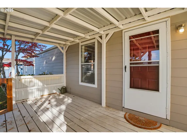 a view of outdoor space and deck