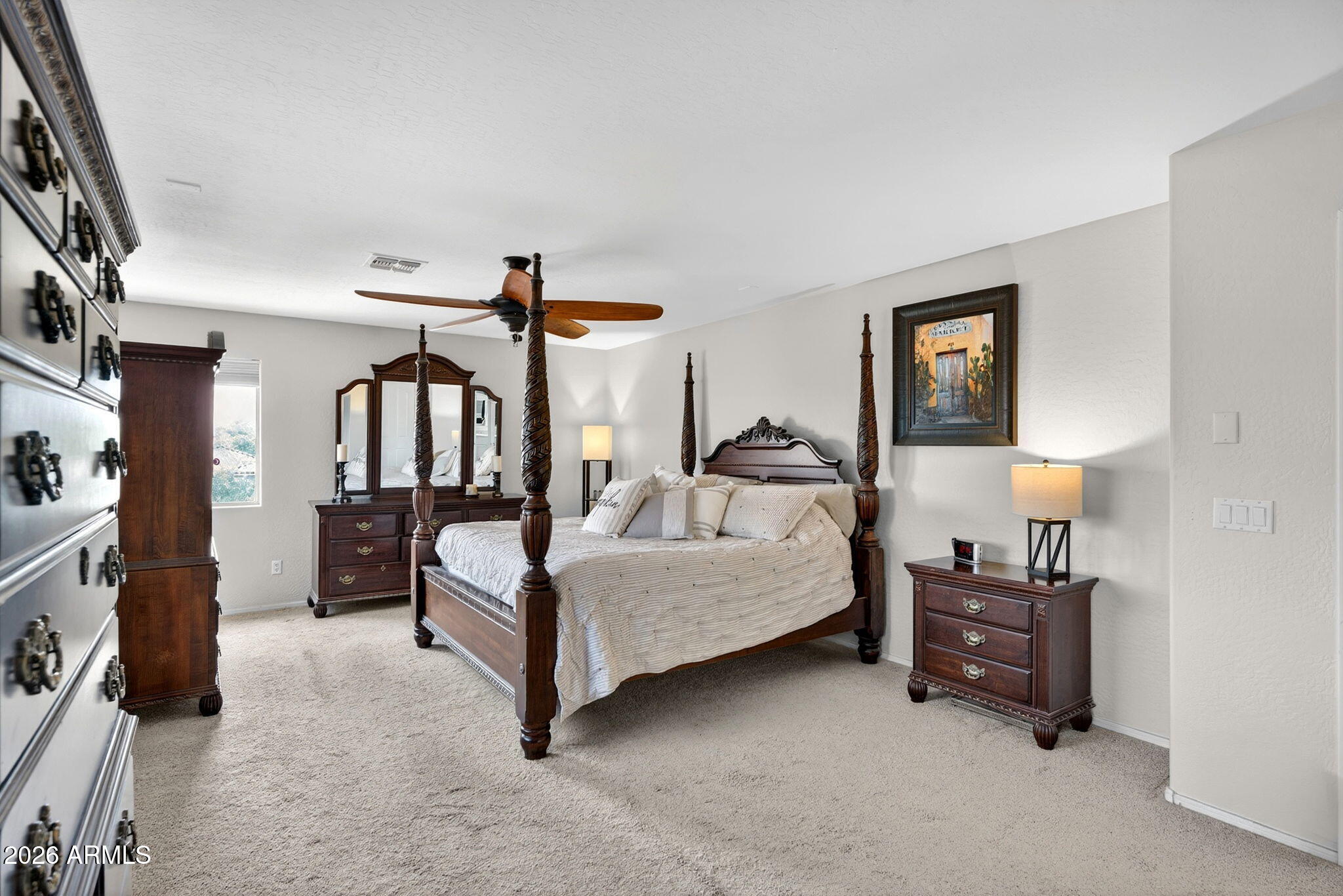 6280 South Sinova Court Gilbert, AZ 85298 - Photo 34 of 64 a bedroom with a bed and a night stand