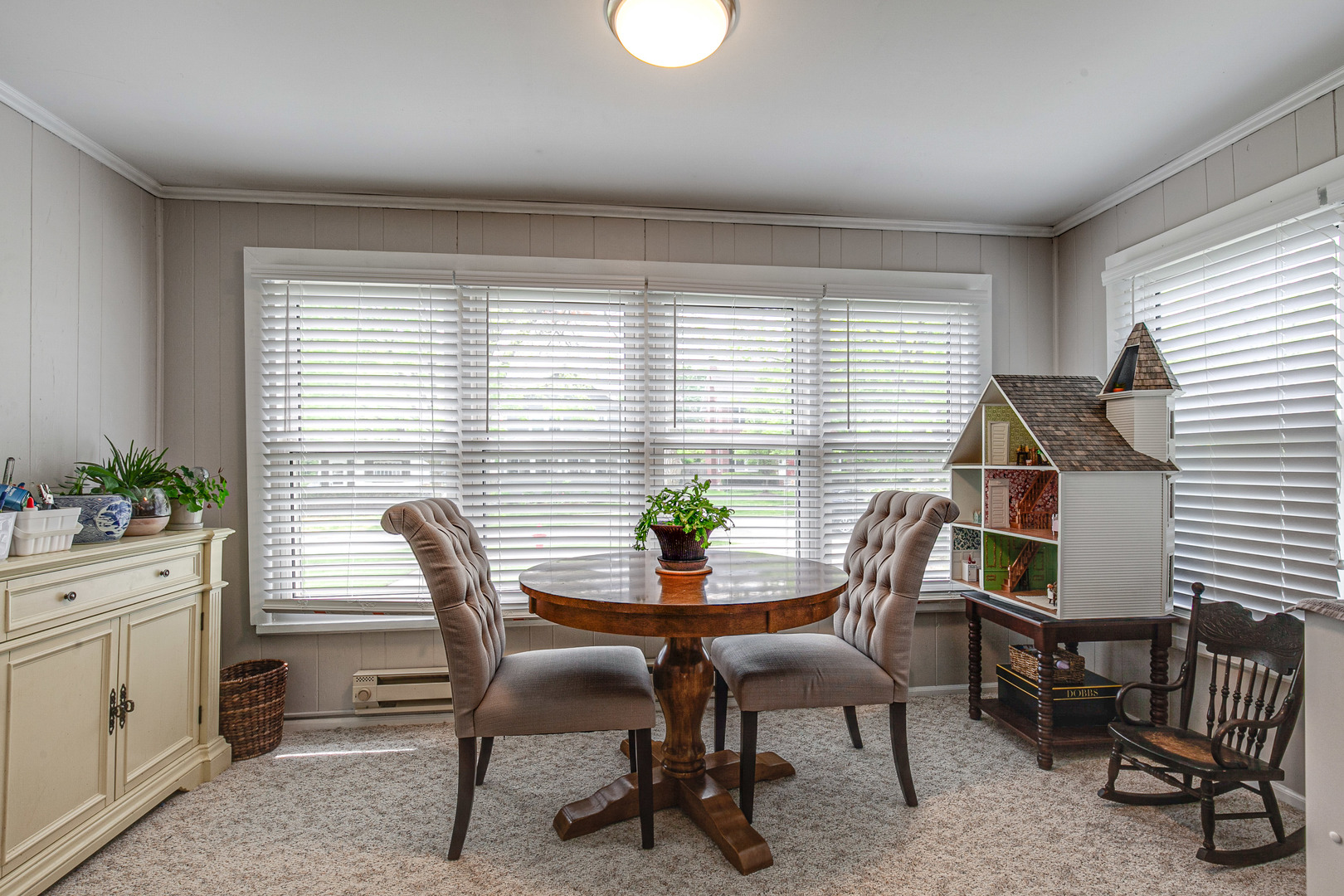 120 Atteridge Road Lake Forest, IL 60045 - Photo 6 of 26 a view of a dining room with furniture window and wooden floor
