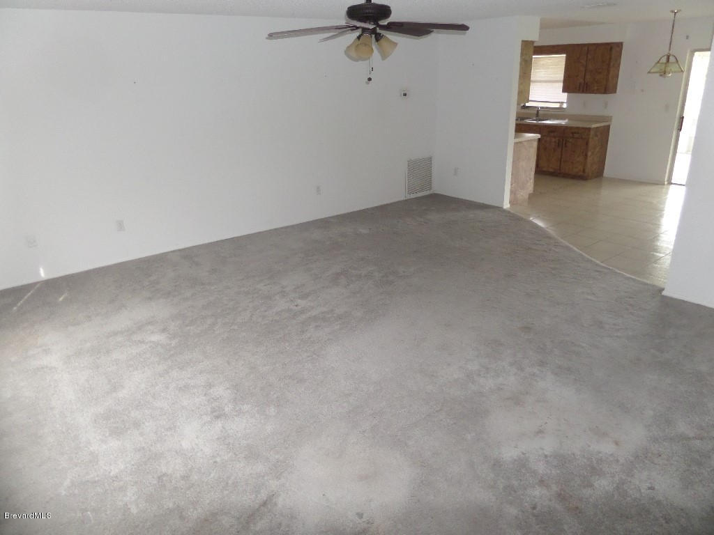 219 Capron Road Cocoa, FL 32927 - Photo 2 of 14 Living Room view from Front Door