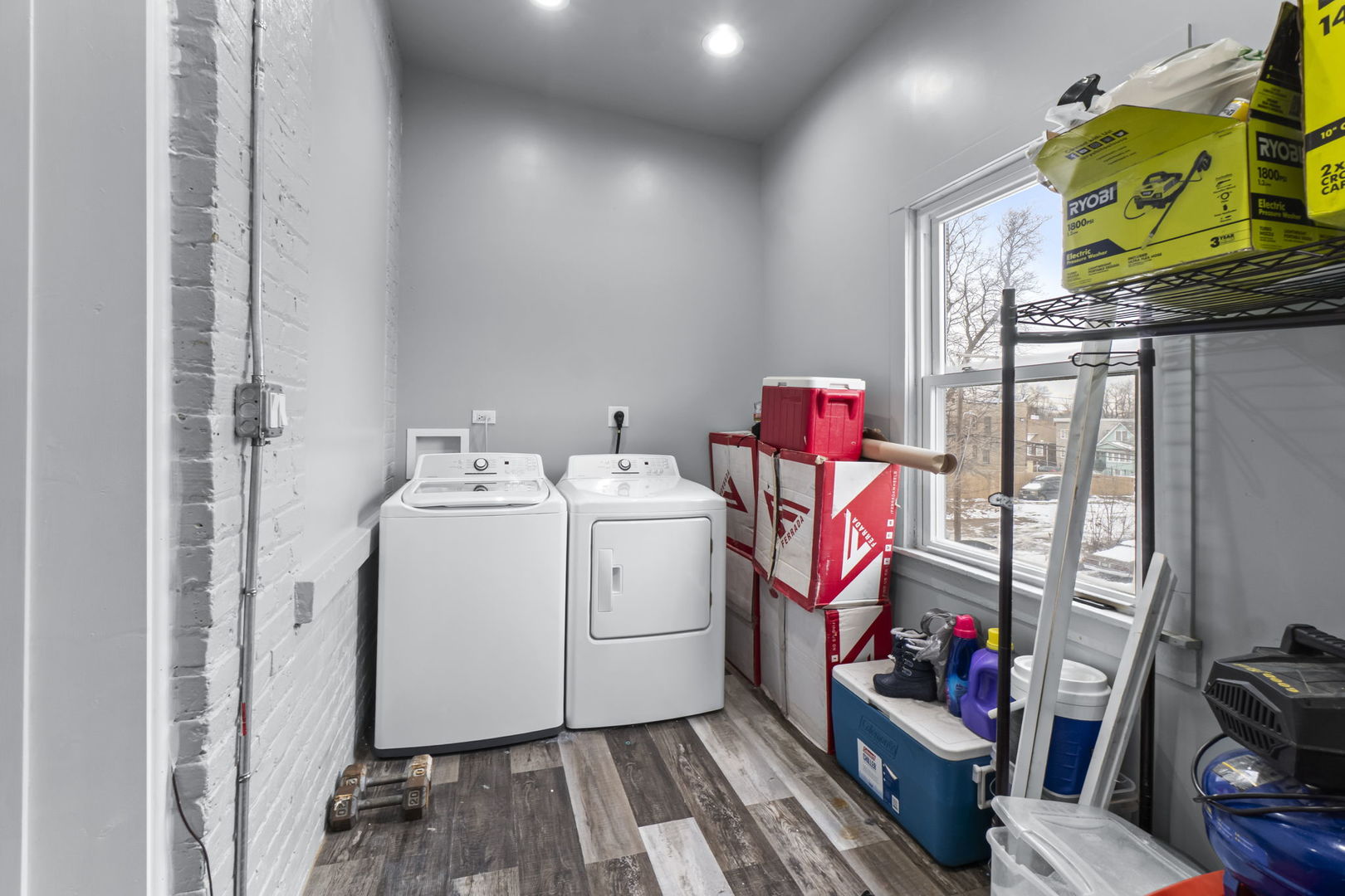 4920 West Iowa Street Chicago, IL 60651 - Photo 16 of 33 a utility room with dryer and washer
