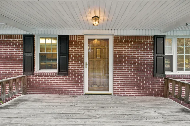 a view of a brick house