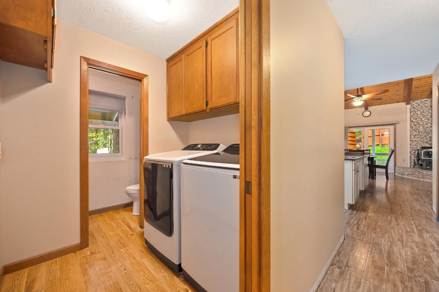 4580 Jenkinson Circle Pollock Pines, CA 95726 - Photo 44 of 78 a view of a kitchen with furniture and wooden floor