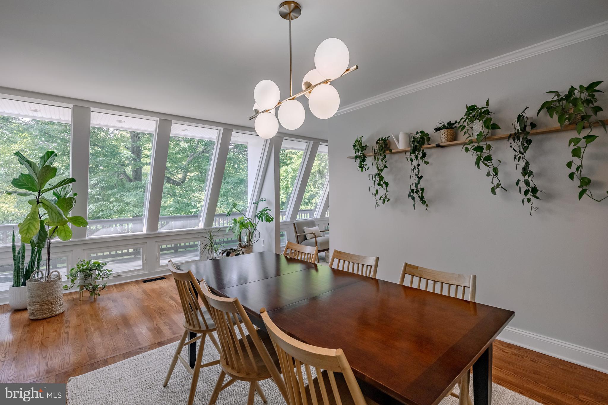 65 Roberts Road Newtown Square, PA 19073 - Photo 12 of 53 a view of a dining room with furniture window and wooden floor